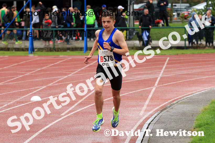 Mens Under-17s 2025 Northern Athletics Autumn Road Relays, Leigh, Lancashire. Photo: David T. Hewitson/Sports for All Pics